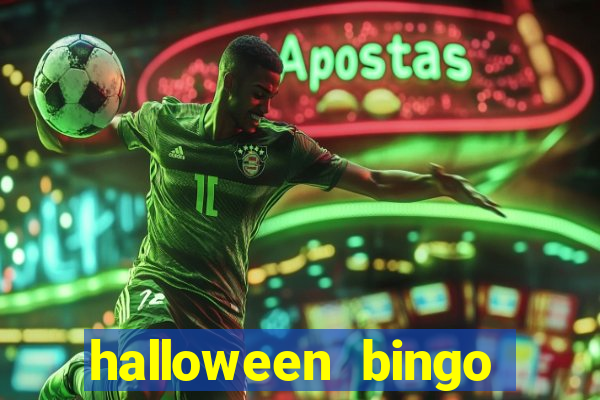 halloween bingo card maker