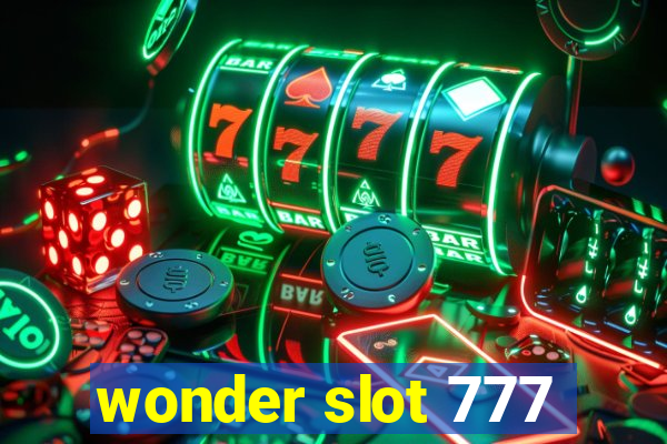 wonder slot 777