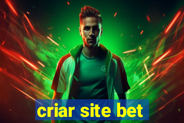 criar site bet