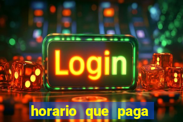 horario que paga fortune tiger