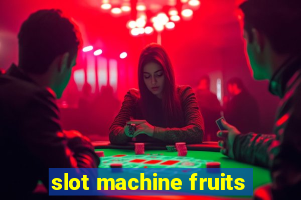 slot machine fruits