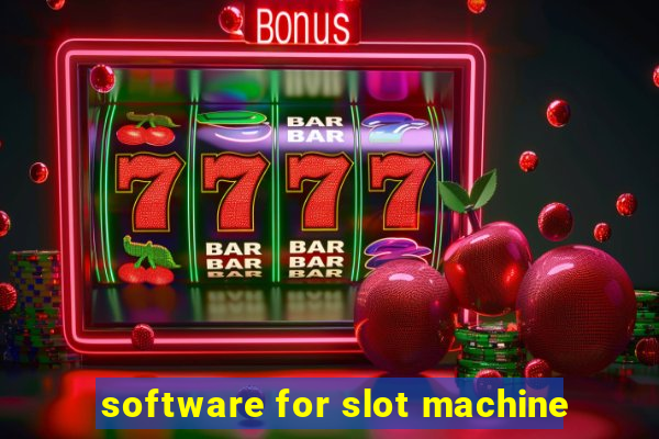 software for slot machine