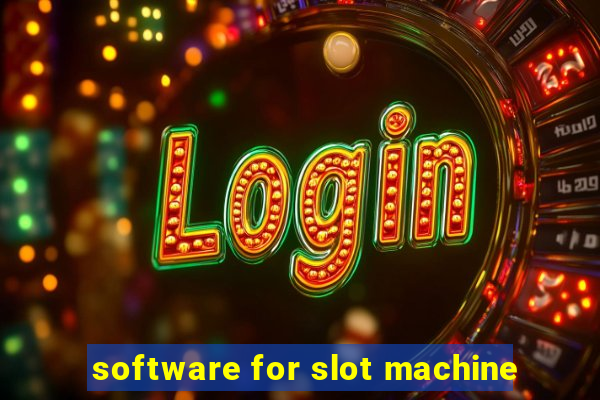 software for slot machine