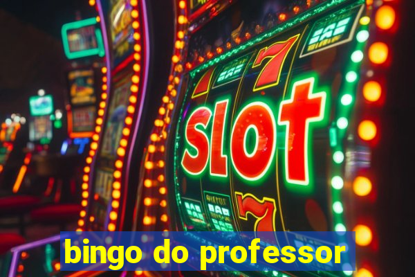 bingo do professor