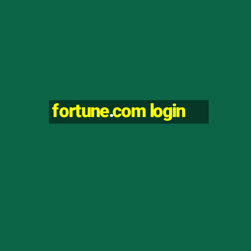 fortune.com login