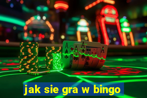 jak sie gra w bingo