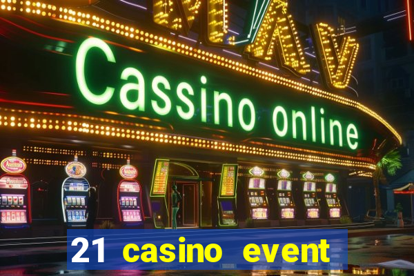 21 casino event and party rentals