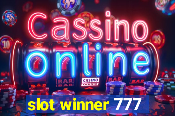 slot winner 777