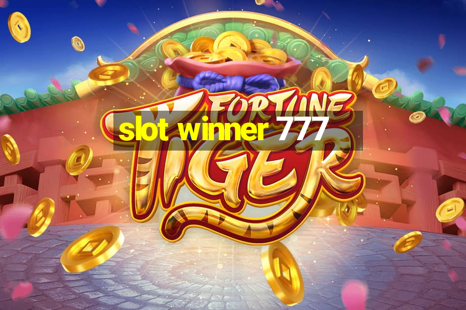 slot winner 777