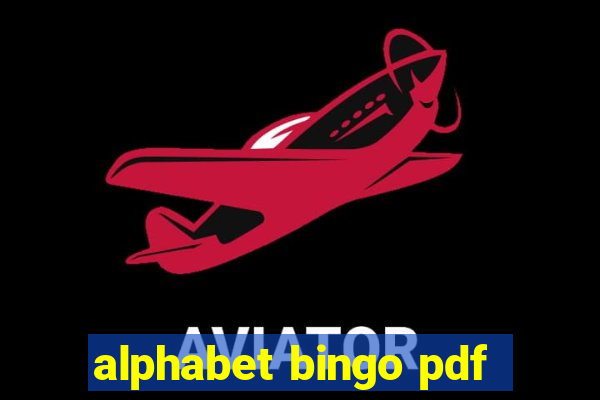 alphabet bingo pdf