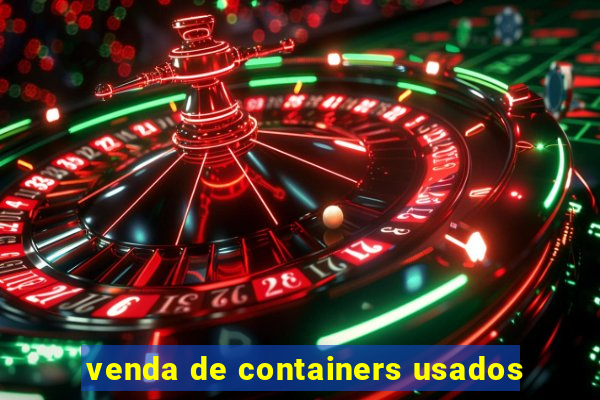 venda de containers usados