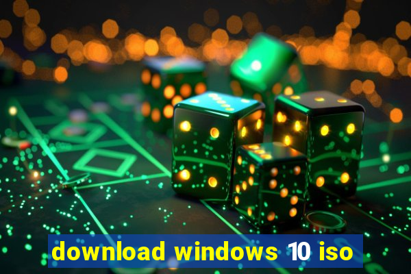 download windows 10 iso