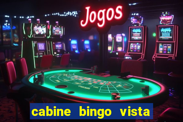 cabine bingo vista obstruída msc