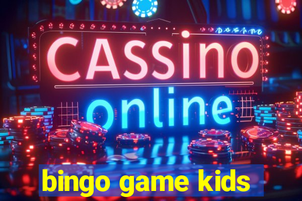 bingo game kids