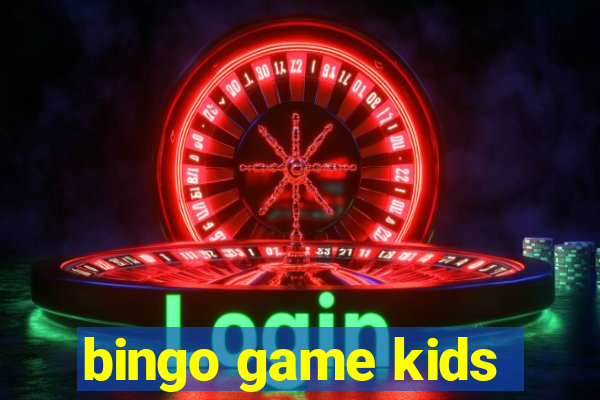 bingo game kids