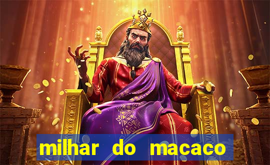 milhar do macaco que mais saem no jogo do bicho