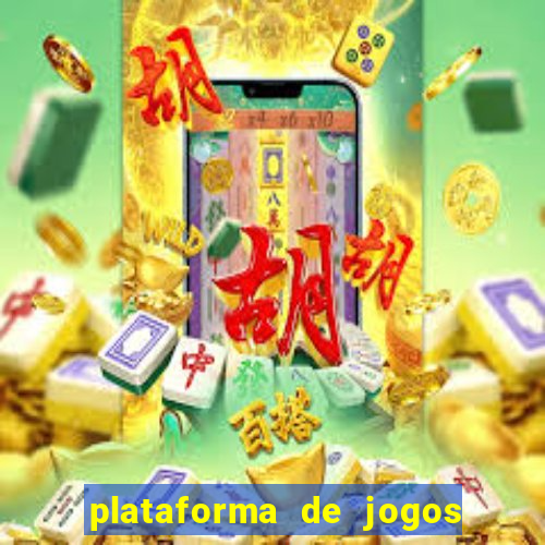 plataforma de jogos nova pagando