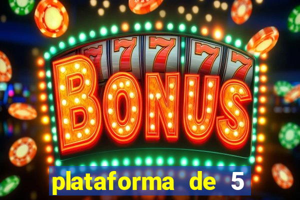 plataforma de 5 reais fortune tiger