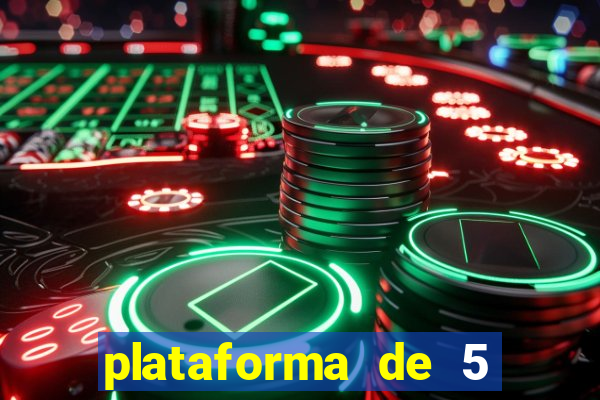 plataforma de 5 reais fortune tiger