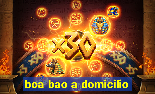 boa bao a domicilio