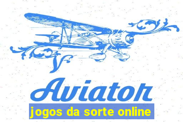 jogos da sorte online