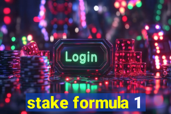 stake formula 1