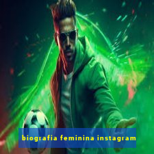 biografia feminina instagram