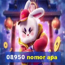 08950 nomor apa