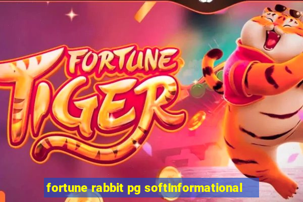 fortune rabbit pg softInformational