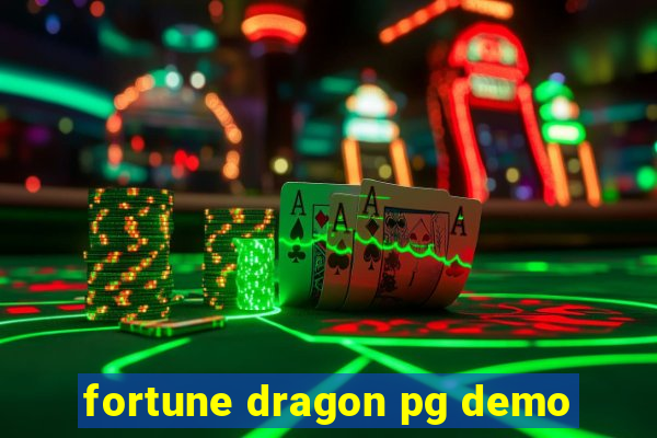 fortune dragon pg demo