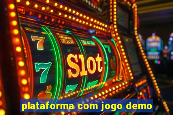 plataforma com jogo demo