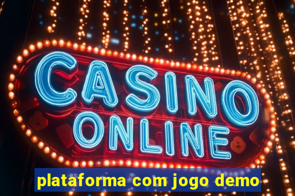 plataforma com jogo demo