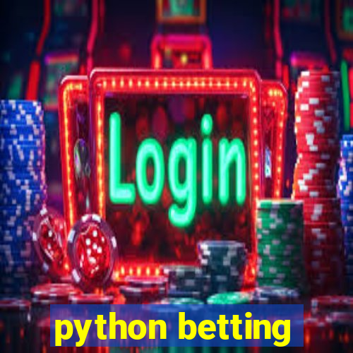 python betting