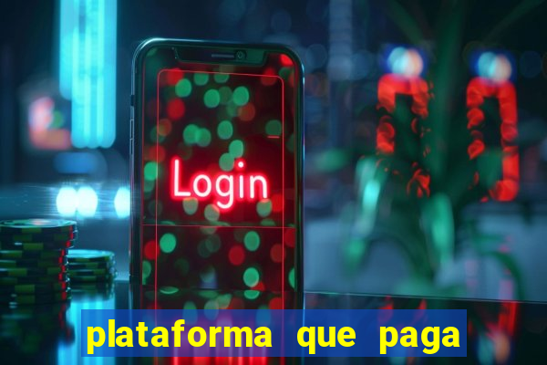 plataforma que paga no cadastro slots