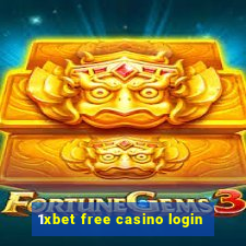 1xbet free casino login