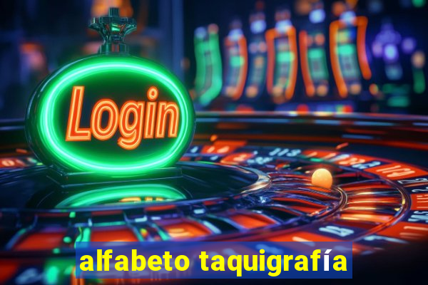 alfabeto taquigrafía