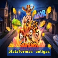 plataformas antigas de jogos