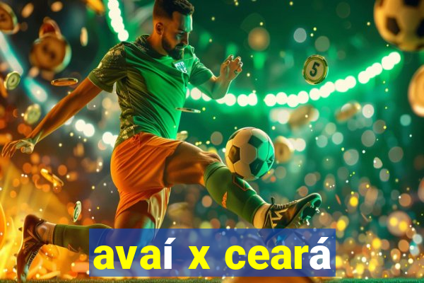 avaí x ceará