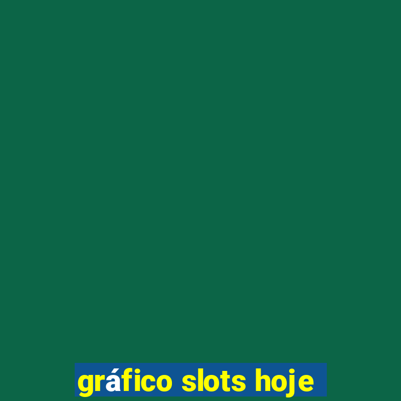 gráfico slots hoje