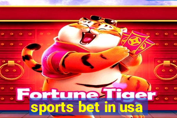 sports bet in usa