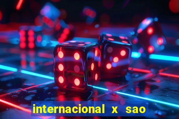 internacional x sao paulo palpite