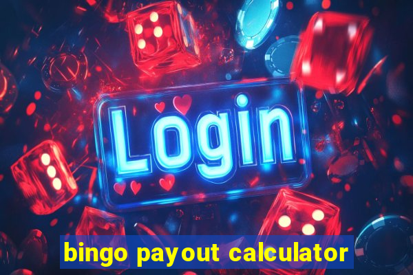 bingo payout calculator