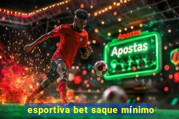 esportiva bet saque mínimo