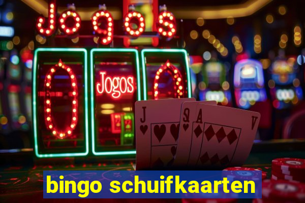 bingo schuifkaarten