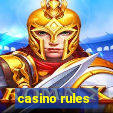 casino rules