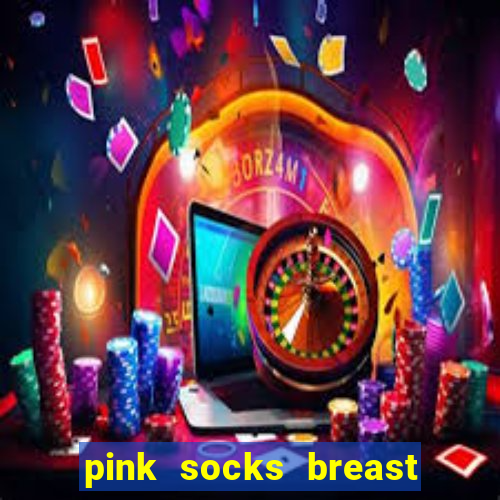 pink socks breast cancer awareness football