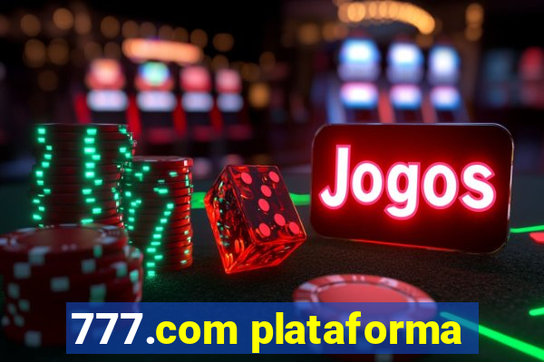 777.com plataforma