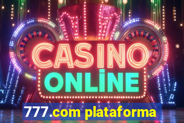 777.com plataforma