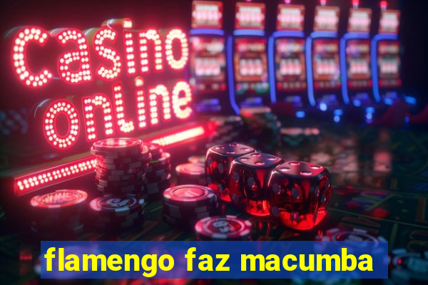 flamengo faz macumba