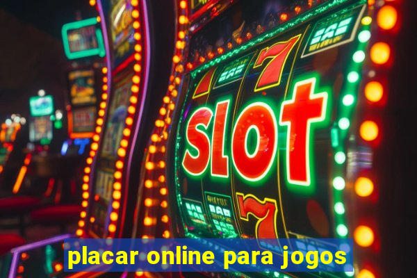 placar online para jogos